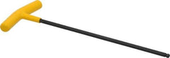 Bondhus - 1/4" Hex, T-Handle Cushion Grip, Ball End Hex Key - 10-7/64" OAL, Protanium High Torque Steel, Inch System of Measurement - USA Tool & Supply