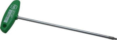 Wiha - T15 Standard Torx Key - Flag-Style, 7-7/8" Length Under Head, 200mm OAL - USA Tool & Supply