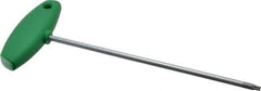 Wiha - T20 Standard Torx Key - Flag-Style, 7-7/8" Length Under Head, 200mm OAL - USA Tool & Supply