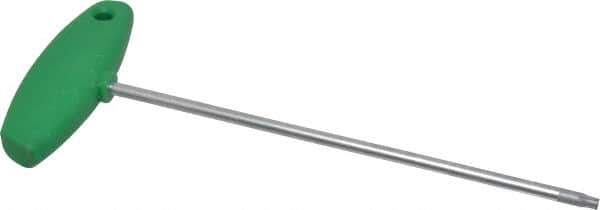 Wiha - T25 Standard Torx Key - T-Handle, 7-7/8" Length Under Head, 200mm OAL - USA Tool & Supply