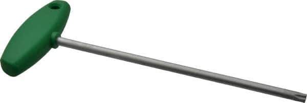 Wiha - T40 Standard Torx Key - Flag-Style, 7-7/8" Length Under Head, 200mm OAL - USA Tool & Supply