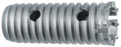 Relton - 2", 4-1/2" Flute, Fast Spiral, Carbide Tipped, Rebar Cutter Drill Bit - USA Tool & Supply