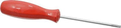 Wiha - T25 Torx Driver - 4" Blade Length, 8-1/8" OAL, Standard Handle - USA Tool & Supply