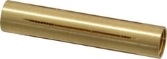 Made in USA - 3/8" Diam Through Hole Barrel Cylinder - 1.87" Barrel Length, Eccentric Slot - USA Tool & Supply