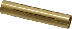 Made in USA - 7/16" Diam Through Hole Barrel Cylinder - 2.19" Barrel Length, Eccentric Slot - USA Tool & Supply