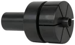 Mitee-Bite - 0.71 to 2.09" Expansion Diam, 4,000 Lb Holding Force, Steel ID Expansion Clamps - 2.1" Flange Diam, 3/4" Flange Thickness, 1" Mount Hole Diam, 6 Mount Holes, 1.75" Overall Height, 49 Ft/Lb Torque - USA Tool & Supply