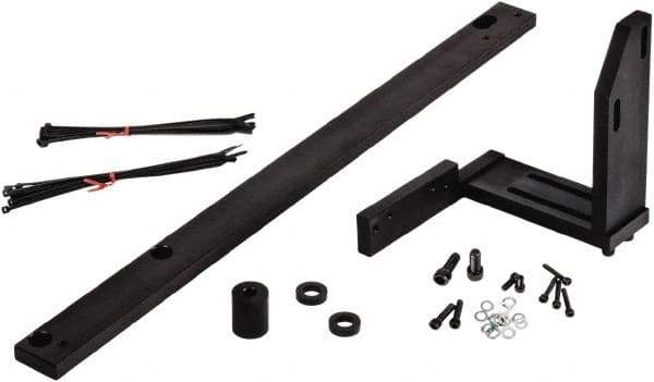 Mitutoyo - DRO Bracket Kit - Universal Mounting, Cross Slide Table Orientation, Vertical Mounting Orientation, Use with Linear Encoders/Scales - USA Tool & Supply