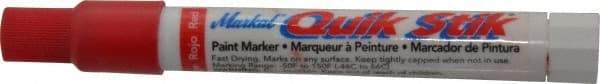 Markal - Red Marker/Paintstick - Alcohol Base Ink - USA Tool & Supply