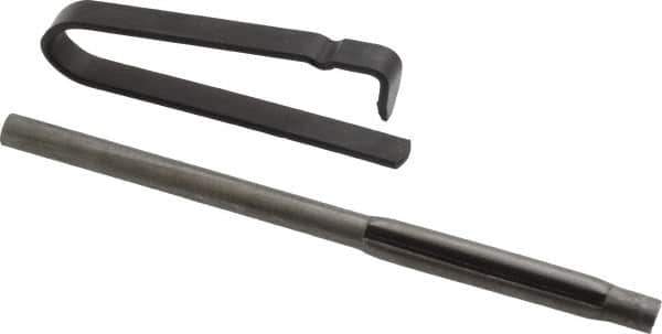 Made in USA - 4" Long x 1/4" Thick Midget Lap - 0.205" Arbor Diam, 10 Piece Set - USA Tool & Supply