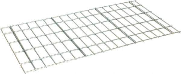 Nashville Wire - 36" Wide, Open Shelving Wire Mesh Shelving - 18" Deep, Use with Bulk Storage/Rivet Shelving - USA Tool & Supply