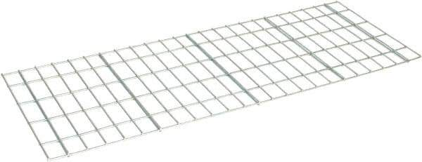 Nashville Wire - 48" Wide, Open Shelving Wire Mesh Shelving - 18" Deep, Use with Bulk Storage/Rivet Shelving - USA Tool & Supply