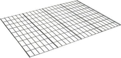 Nashville Wire - 48" Wide, Open Shelving Wire Mesh Shelving - 36" Deep, Use with Bulk Storage/Rivet Shelving - USA Tool & Supply