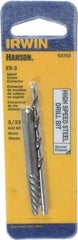 Irwin - 2 Piece Spiral Flute Screw Extractor & Drill Set - Screw Range 7/32 to 9/32" - USA Tool & Supply