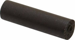 Cratex - 1/4" Max Diam x 7/8" Long, Cylinder, Rubberized Point - Medium Grade, Silicon Carbide, 1/16" Arbor Hole, Unmounted - USA Tool & Supply
