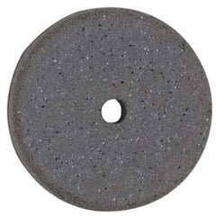 Cratex - 3" Diam x 1/4" Hole x 1/4" Thick, Surface Grinding Wheel - Silicon Carbide, Coarse Grade, 7,000 Max RPM, Rubber Bond, No Recess - USA Tool & Supply