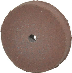 Cratex - 5/8" Diam x 1/16" Hole x 3/32" Thick, Surface Grinding Wheel - Silicon Carbide, Fine Grade, 25,000 Max RPM, Rubber Bond, No Recess - USA Tool & Supply
