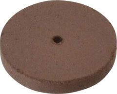Cratex - 7/8" Diam x 1/16" Hole x 1/8" Thick, Surface Grinding Wheel - Silicon Carbide, Fine Grade, 25,000 Max RPM, Rubber Bond, No Recess - USA Tool & Supply
