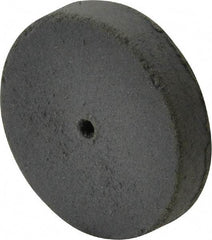 Cratex - 1" Diam x 1/16" Hole x 3/16" Thick, Surface Grinding Wheel - Silicon Carbide, Extra Fine Grade, 25,000 Max RPM, Rubber Bond, No Recess - USA Tool & Supply