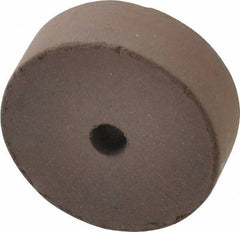 Cratex - 1-1/2" Diam x 1/4" Hole x 1/2" Thick, Surface Grinding Wheel - Silicon Carbide, Fine Grade, 15,000 Max RPM, Rubber Bond, No Recess - USA Tool & Supply