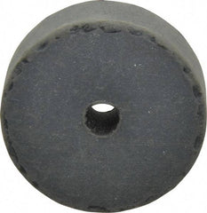 Cratex - 1-1/2" Diam x 1/4" Hole x 1/2" Thick, Surface Grinding Wheel - Silicon Carbide, Extra Fine Grade, 15,000 Max RPM, Rubber Bond, No Recess - USA Tool & Supply