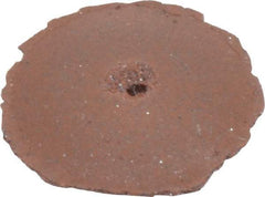 Cratex - 5/8" Diam x 1/16" Hole x 3/32" Thick, Surface Grinding Wheel - Silicon Carbide, Fine Grade, Rubber Bond, No Recess - USA Tool & Supply