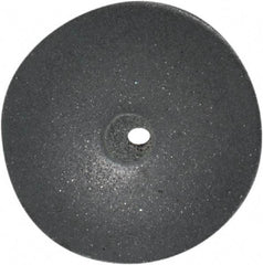 Cratex - 5/8" Diam x 1/16" Hole x 3/32" Thick, Surface Grinding Wheel - Silicon Carbide, Extra Fine Grade, 25,000 Max RPM, Rubber Bond, No Recess - USA Tool & Supply