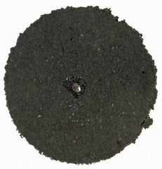 Cratex - 1" Diam x 1/16" Hole x 1/8" Thick, Surface Grinding Wheel - Silicon Carbide, Coarse Grade, Rubber Bond, No Recess - USA Tool & Supply