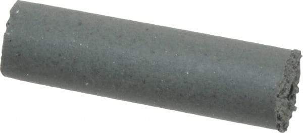 Cratex - 1/4" Max Diam x 7/8" Long, Cylinder, Rubberized Point - Coarse Grade, Silicon Carbide, 1/16" Arbor Hole, Unmounted - USA Tool & Supply