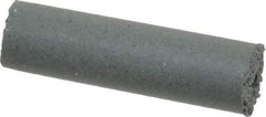 Cratex - 1/4" Max Diam x 7/8" Long, Cylinder, Rubberized Point - Coarse Grade, Silicon Carbide, 1/16" Arbor Hole, Unmounted - USA Tool & Supply