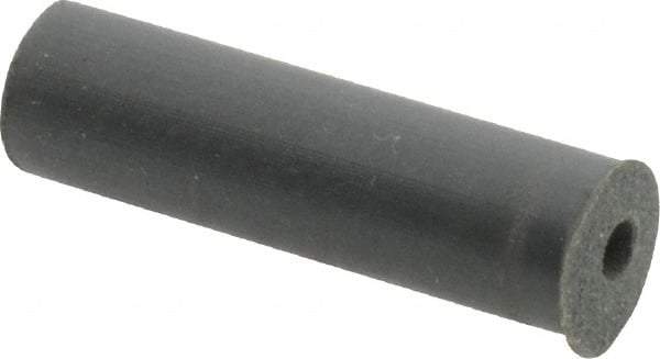 Cratex - 1/4" Max Diam x 7/8" Long, Cylinder, Rubberized Point - Very Fine Grade, Silicon Carbide, 1/16" Arbor Hole, Unmounted - USA Tool & Supply