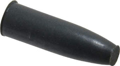 Cratex - 9/32" Max Diam x 1" Long, Cone, Rubberized Point - Very Fine Grade, Silicon Carbide, 1/16" Arbor Hole, Unmounted - USA Tool & Supply