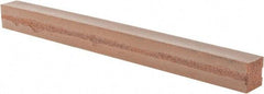 Cratex - 1/2" Wide x 6" Long x 1/2" Thick, Square Abrasive Block - Fine Grade - USA Tool & Supply