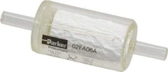 Parker - 1/4" Port, Coalescing Filter - 100 Max psi, 3.28" High - USA Tool & Supply