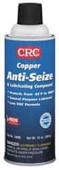 CRC - 16 oz Aerosol General Purpose Anti-Seize Lubricant - Copper, -95 to 1,800°F, Bronze, Water Resistant - USA Tool & Supply