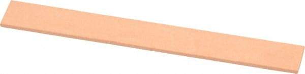 Value Collection - 220 Grit Aluminum Oxide Rectangular Polishing Stone - Very Fine Grade, 1/2" Wide x 4" Long x 1/16" Thick - USA Tool & Supply