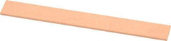 Value Collection - 220 Grit Aluminum Oxide Rectangular Polishing Stone - Very Fine Grade, 1/2" Wide x 4" Long x 1/16" Thick - USA Tool & Supply