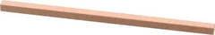 Made in USA - 180 Grit Aluminum Oxide Square Polishing Stone - Very Fine Grade, 5/32" Wide x 4" Long x 5/32" Thick - USA Tool & Supply
