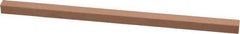 Value Collection - 220 Grit Aluminum Oxide Square Polishing Stone - Very Fine Grade, 1/4" Wide x 6" Long x 1/4" Thick - USA Tool & Supply