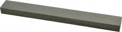 Made in USA - 120 Grit Aluminum Oxide Rectangular Roughing Stone - USA Tool & Supply