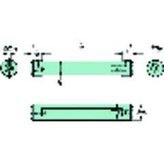 CXS-A20-04-06 Cylindrical Shank With Flat To CoroTurn® XS Double-Ended Adaptor - USA Tool & Supply