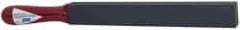 Norton - 14-3/4" Long x 1" Wide x 3/4" Thick, Silicon Carbide Sharpening Stone - Taper, Medium Grade - USA Tool & Supply