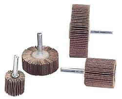 Norton - Mounted Flap Wheels Abrasive Type: Coated Outside Diameter (Inch): 3 - USA Tool & Supply