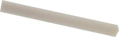 Made in USA - 3" Long x 3/8" Wide x 3/8" Thick, Novaculite Sharpening Stone - Triangle, Ultra Fine Grade - USA Tool & Supply