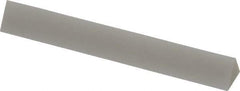Made in USA - 3" Long x 1/2" Wide x 1/2" Thick, Novaculite Sharpening Stone - Triangle, Ultra Fine Grade - USA Tool & Supply