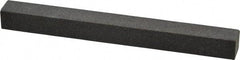 Made in USA - 4" Long x 3/8" Wide x 3/8" Thick, Aluminum Oxide Sharpening Stone - Square, Coarse Grade - USA Tool & Supply