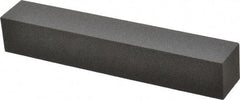 Made in USA - 6" Long x 1" Wide x 1" Thick, Aluminum Oxide Sharpening Stone - Square, Coarse Grade - USA Tool & Supply