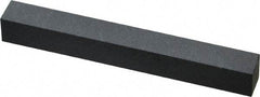 Made in USA - 3" Long x 3/8" Wide x 3/8" Thick, Novaculite Sharpening Stone - Square, Ultra Fine Grade - USA Tool & Supply