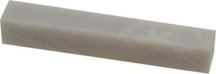 Made in USA - 3" Long x 1/2" Wide x 1/2" Thick, Novaculite Sharpening Stone - Square, Ultra Fine Grade - USA Tool & Supply