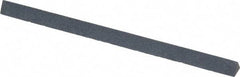 Made in USA - 4" Long x 1/4" Wide x 1/4" Thick, Silicon Carbide Sharpening Stone - Triangle, Fine Grade - USA Tool & Supply