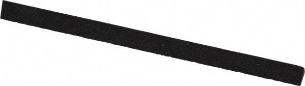 Made in USA - 4" Long x 1/4" Wide x 1/4" Thick, Aluminum Oxide Sharpening Stone - Triangle, Coarse Grade - USA Tool & Supply